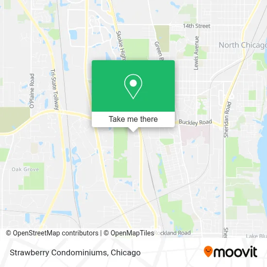 Strawberry Condominiums map