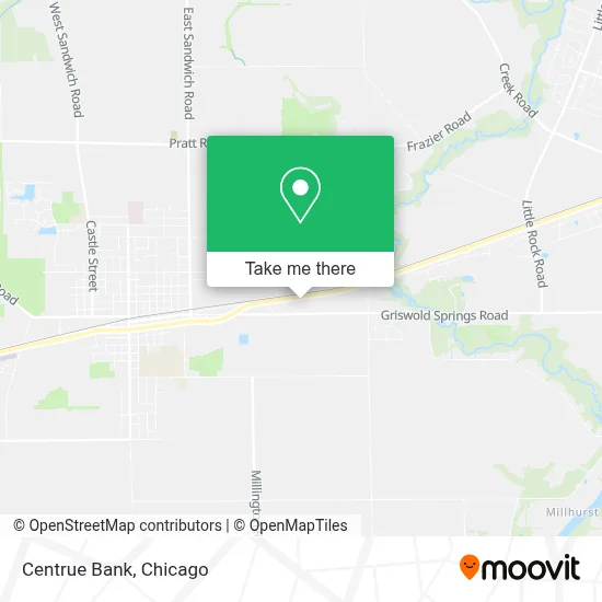 Centrue Bank map