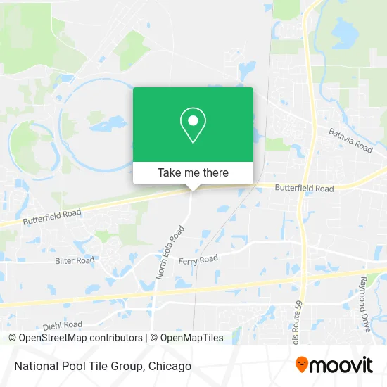 National Pool Tile Group map