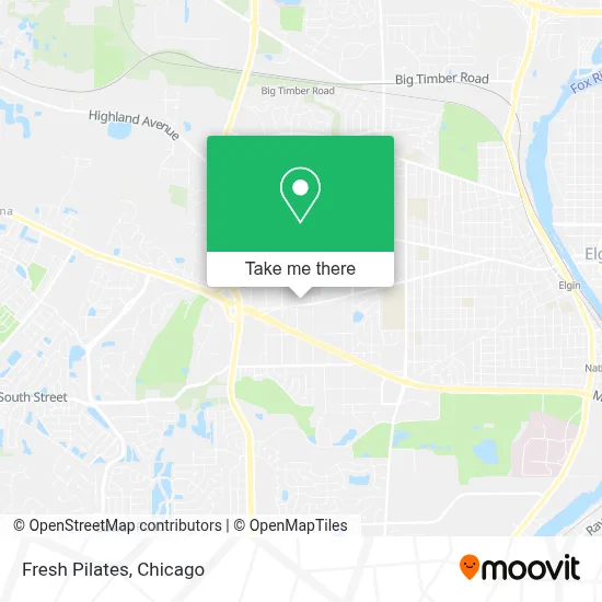 Fresh Pilates map