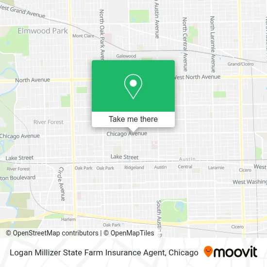 Logan Millizer State Farm Insurance Agent map