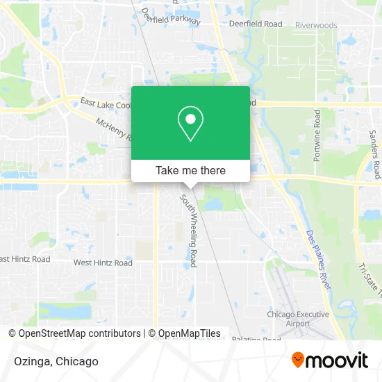 Ozinga map