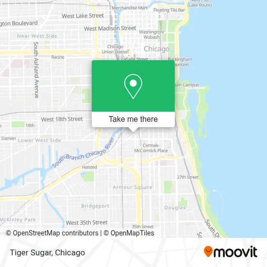 Tiger Sugar map