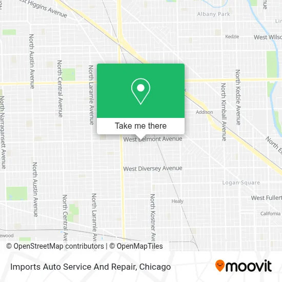 Imports Auto Service And Repair map