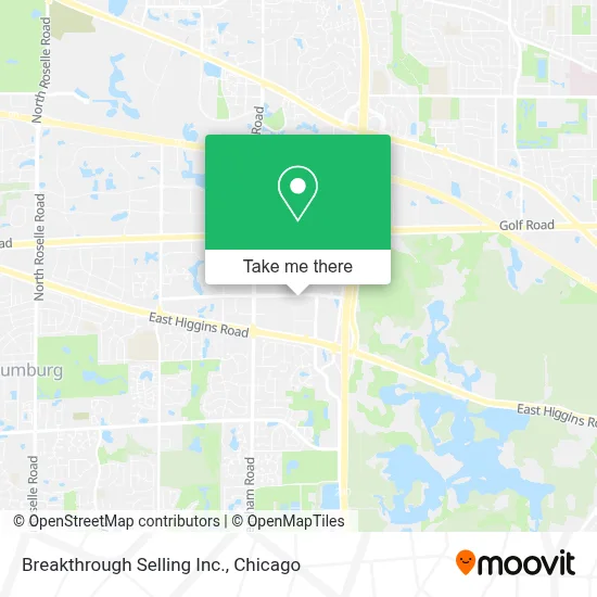 Breakthrough Selling Inc. map