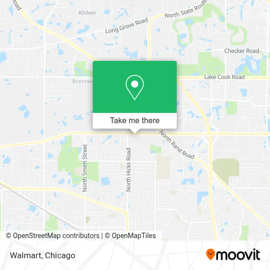 Walmart map