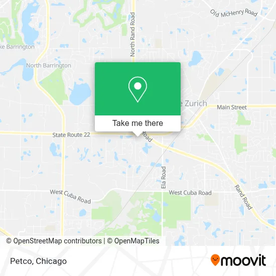 Petco map