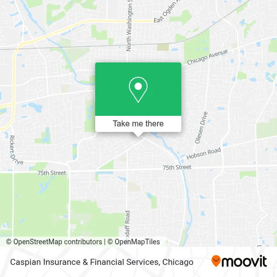 Caspian Insurance & Financial Services map