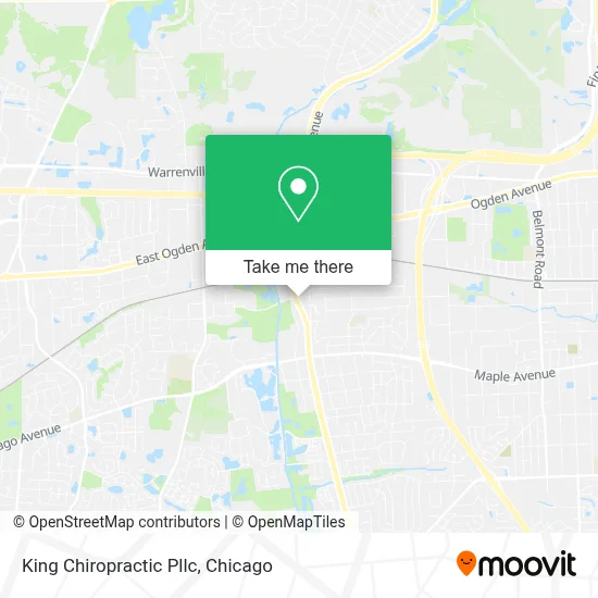 King Chiropractic Pllc map