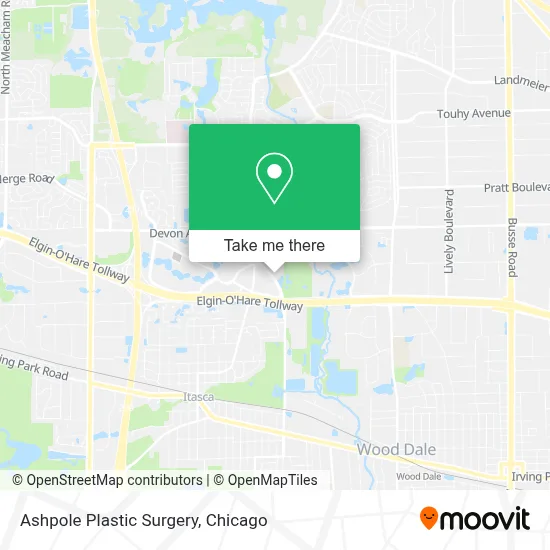 Ashpole Plastic Surgery map