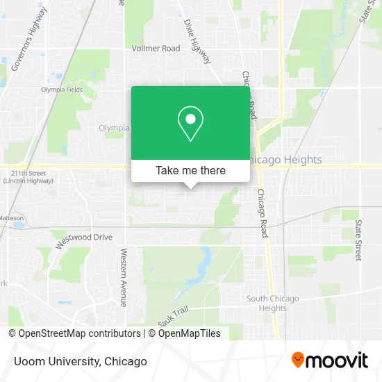 Uoom University map