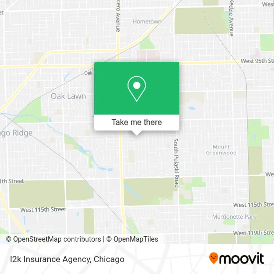 I2k Insurance Agency map