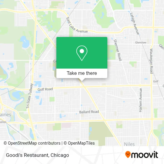 Goodi's Restaurant map