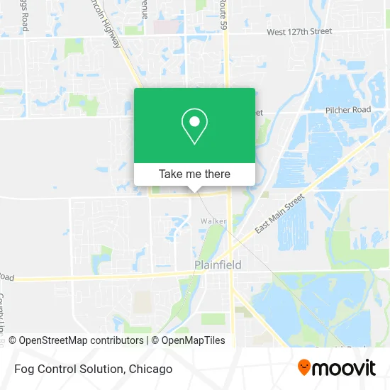 Fog Control Solution map