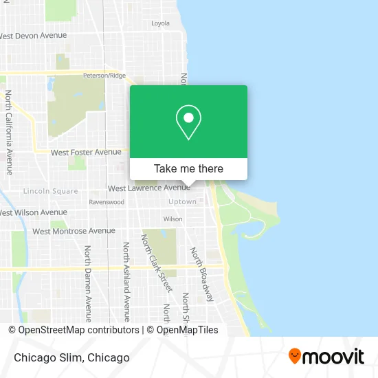 Chicago Slim map