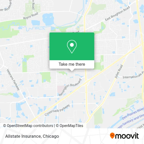 Allstate Insurance map