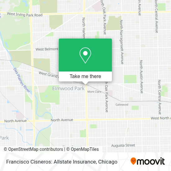 Francisco Cisneros: Allstate Insurance map