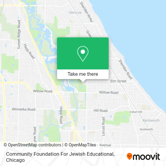 Community Foundation For Jewish Educational map