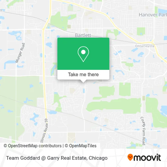 Team Goddard @ Garry Real Estate map