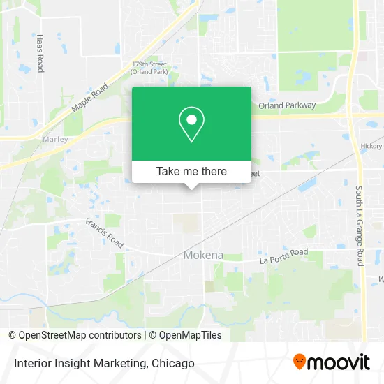 Interior Insight Marketing map