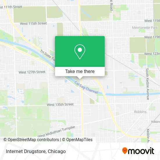 Internet Drugstore map