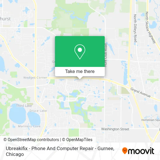 Ubreakifix - Phone And Computer Repair - Gurnee map
