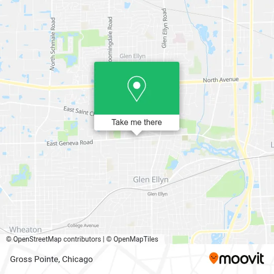 Gross Pointe map