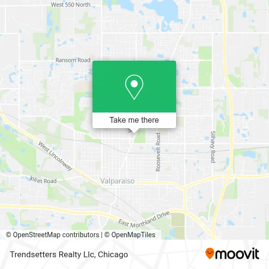 Trendsetters Realty Llc map