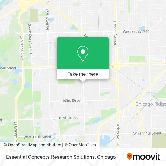 Essential Concepts Research Solutions map