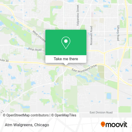 Atm Walgreens map