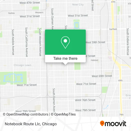 Notebook Route Llc map