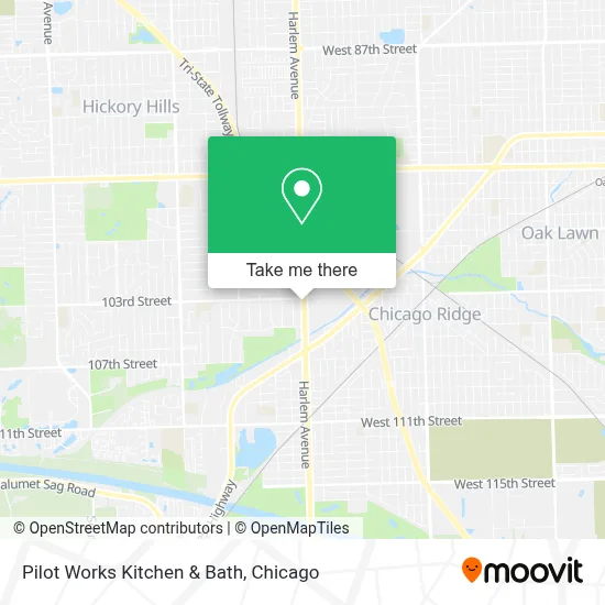 Pilot Works Kitchen & Bath map