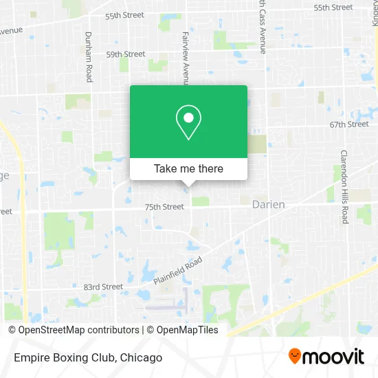 Empire Boxing Club map