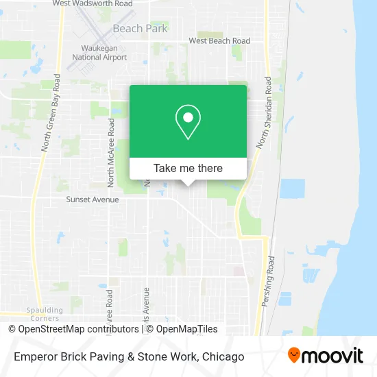 Emperor Brick Paving & Stone Work map