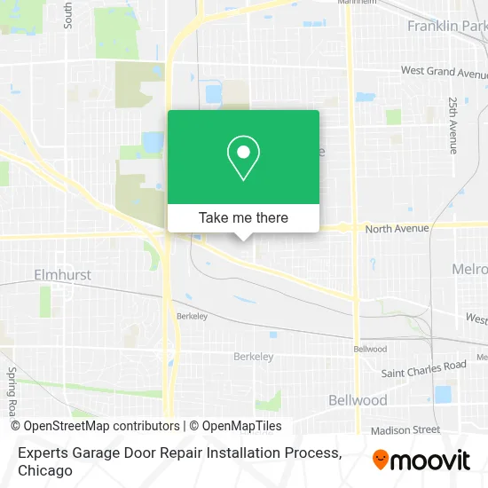 Experts Garage Door Repair Installation Process map