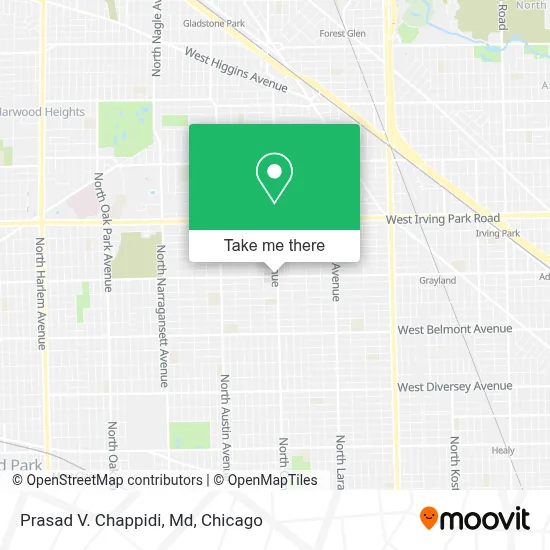 Prasad V. Chappidi, Md map