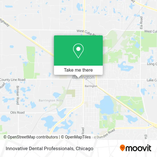 Innovative Dental Professionals map