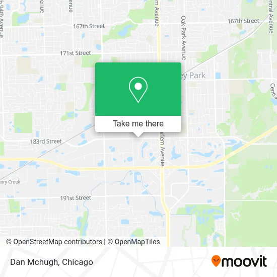 Dan Mchugh map