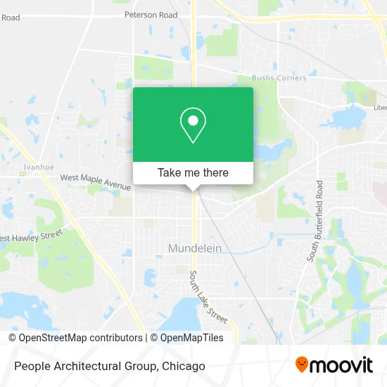 People Architectural Group map