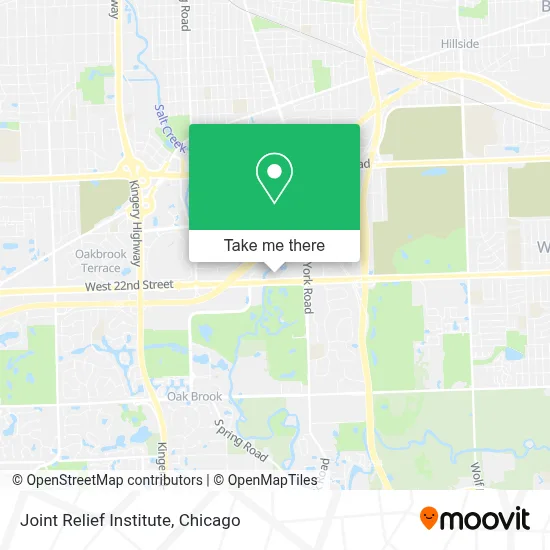 Joint Relief Institute map