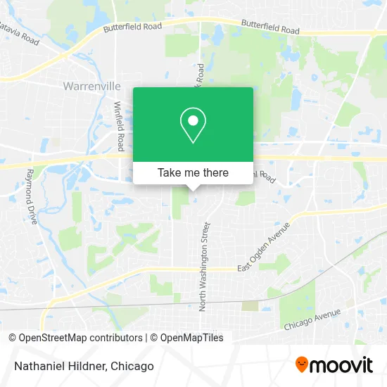 Nathaniel Hildner map