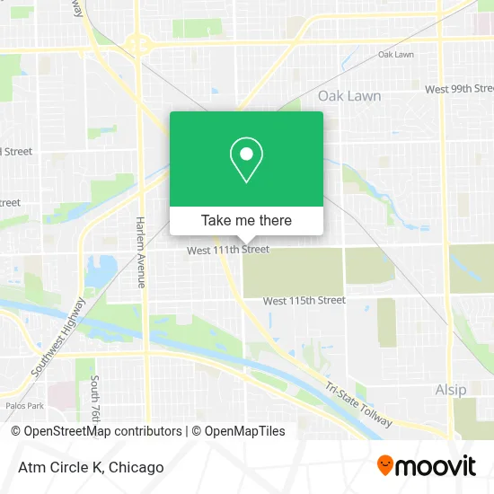 Atm Circle K map