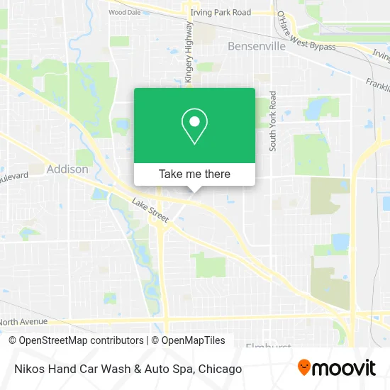 Nikos Hand Car Wash & Auto Spa map