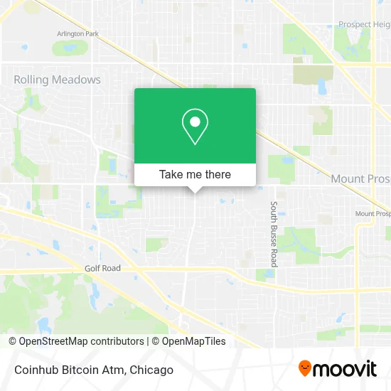 Coinhub Bitcoin Atm map