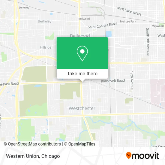 Western Union map