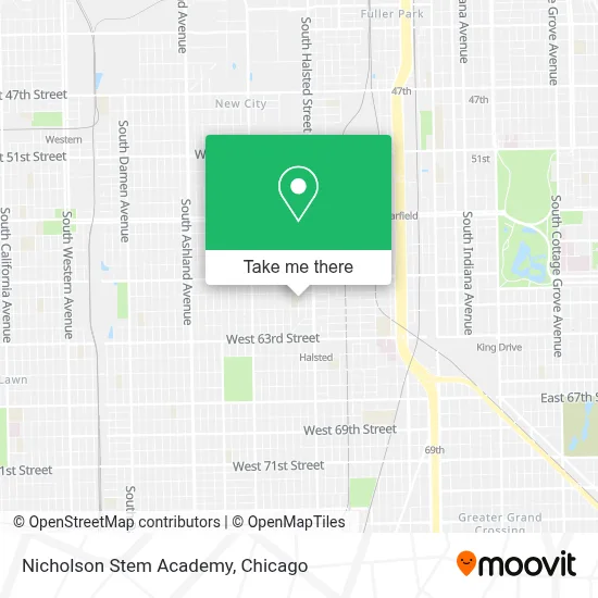 Nicholson Stem Academy map