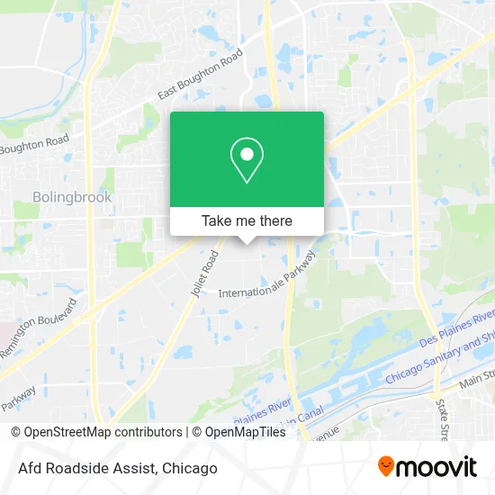 Afd Roadside Assist map