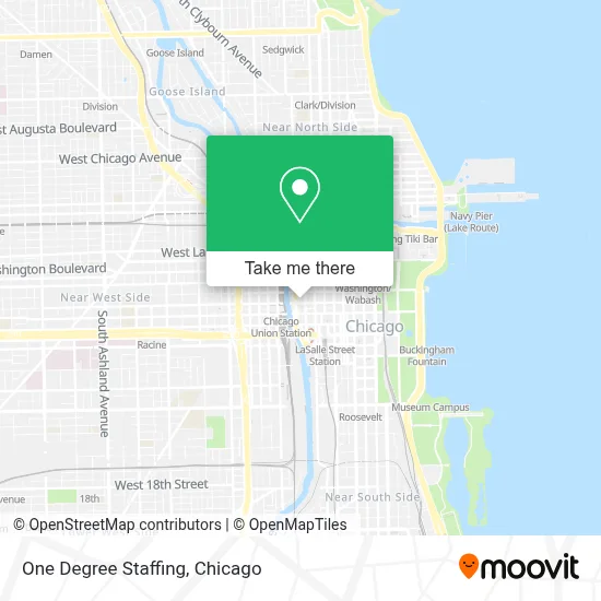 One Degree Staffing map