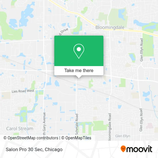 Salon Pro 30 Sec map