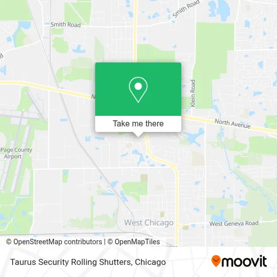 Taurus Security Rolling Shutters map